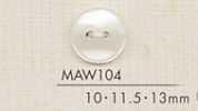 MAW104 DAIYA BUTTONS 조개풍 폴리에스테르 단추