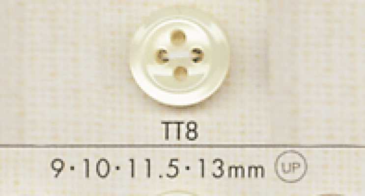 TT8 DAIYA BUTTONS 조개조 폴리에스테르 단추