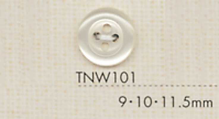 TNW101 DAIYA BUTTONS 내열 조개풍 폴리에스테르 단추