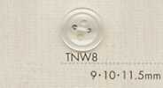 TNW8 DAIYA BUTTONS 내열 조개조 폴리에스테르 단추