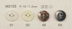 MS105 DAIYA BUTTONS 조개풍 폴리에스테르 단추