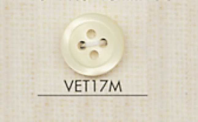 VET17M DAIYA BUTTONS 조개풍 폴리에스테르 단추