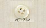 VET173M DAIYA BUTTONS 조개 느낌 폴리에스테르 단추