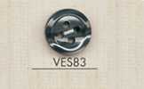 VES83 DAIYA BUTTONS 조개 느낌의 폴리에스테르 단추
