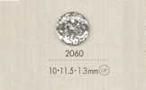 2060 DAIYA BUTTONS 글리터가 들어간 폴리에스테르 단추