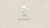 1950 DAIYA BUTTONS 2구 폴리에스테르 단추(꽃형)