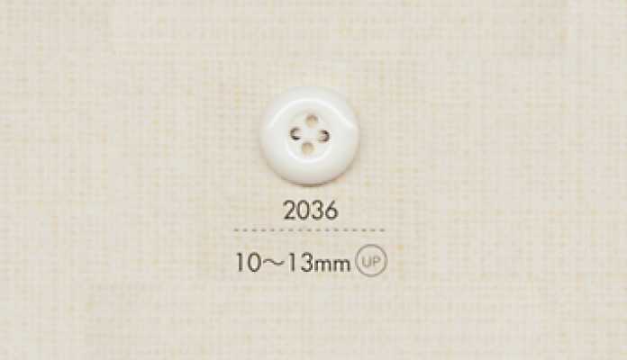 2036 DAIYA BUTTONS 4구 폴리에스테르 단추