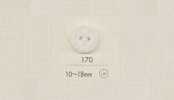 170 DAIYA BUTTONS 두 구멍 폴리에스테르 단추
