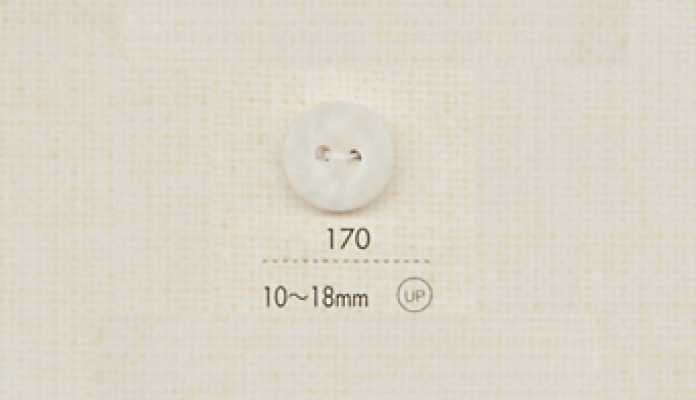 170 DAIYA BUTTONS 두 구멍 폴리에스테르 단추