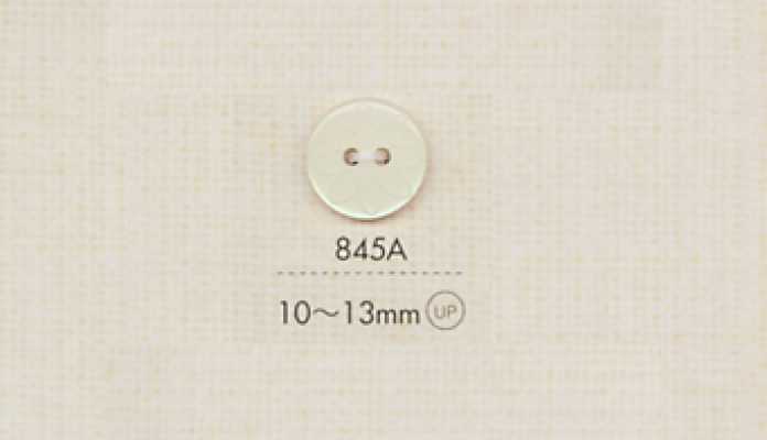 845A DAIYA BUTTONS 평평한 2구멍 폴리에스테르 단추(꽃무늬)