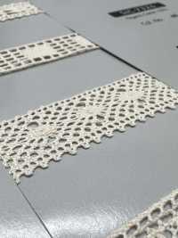 SIC-7262 유기농 면 토션 레이스/15mm SHINDO(SIC) 서브 사진