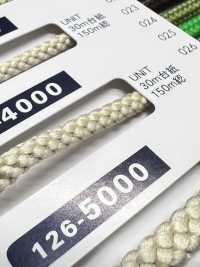 126-4000 DCI 폴리에스터 에도우치 코드(라운드 코드) 약 5mm[리본 / 테이프 / 코드] 다린(DARIN) 서브 사진