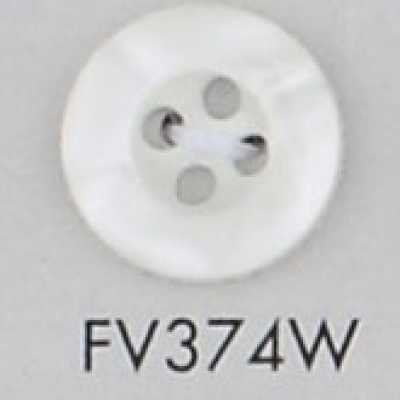 FV374W 폴리에스테르 수지제 단추