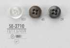 SE-2710 심플한 쉘풍 셔츠와 블라우스에 어울리는 4홀 폴리에스테르 단추
