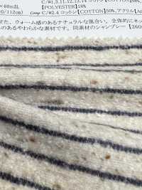 26009 선염 재즈 네프 가로 줄무늬 기모[원단] SUNWELL 서브 사진