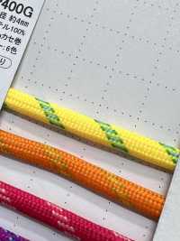 QR-400G 4MM 폴리에스터 4점 코드[리본 / 테이프 / 코드] Cordon 서브 사진