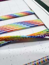 RBW-02F(L) 레인보우 코드 11MM[리본 / 테이프 / 코드] Cordon 서브 사진