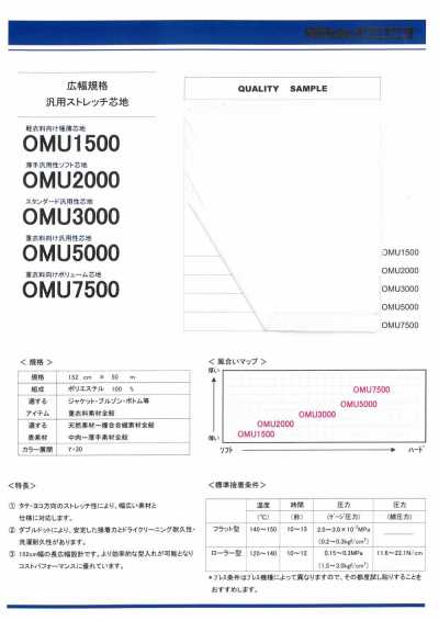 OMU2000 얇은 범용 소프트 심지