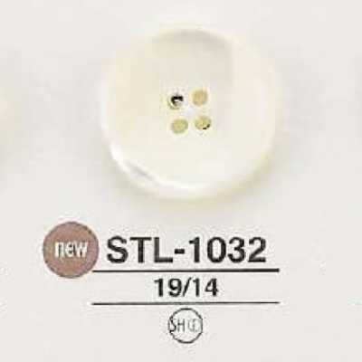 STL1032 타카세조개제 표면 4구멍 단추