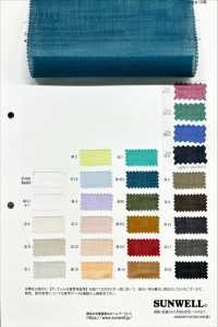 12383 80개 싱글 스레드 X 50개 스레드 코튼/리넨 슬럽 론[원단] SUNWELL 서브 사진