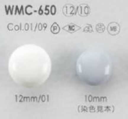 WMC-650 황동제 O링 기둥·광택 단추