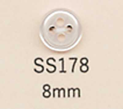 SS178 DAIYA BUTTONS 4구 폴리에스테르 단추