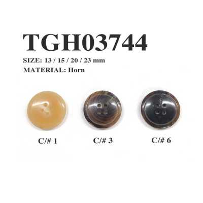 TGH03744 오리지널 물소 4구멍 단추