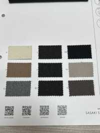 16214 30/2 양면 퍼지 2방향 스트레치[원단] 사사키셀름(SASAKI SELLM) 서브 사진