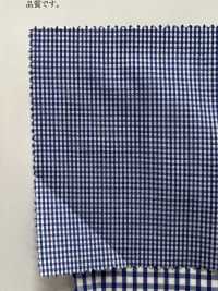 14227 선염 폴리에스테르/코튼 깅엄 체크무늬[원단] SUNWELL 서브 사진