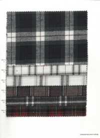 16241 원사 염색 30실 비옐라 체크 퍼지 크리스탈[원단] SUNWELL 서브 사진