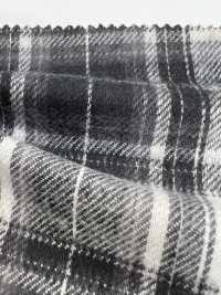 16474 선염 비엘라 샤기 기모 체크무늬[원단] SUNWELL 서브 사진