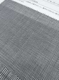 25374 선염 컴팩트 80 실 론 모노톤 체크무늬[원단] SUNWELL 서브 사진