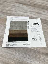43478 LANATEC (R) LEI 멜란지 글렌 체크무늬[원단] SUNWELL 서브 사진