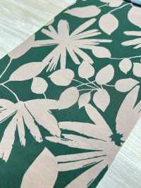 55052-4 60/2 가스 구이 실켓 싱글 다이마루 단색 잎 무늬[원단] SAKURA COMPANY 서브 사진
