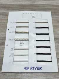 CK572 코튼 트위스트 코드[리본 / 테이프 / 코드] RIVER 서브 사진