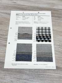 55402 리넨 캔버스 스트라이프/깅엄/던가리[원단] VANCET 서브 사진