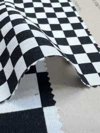 88199 세븐베리® 브로드클로스 스타 앤 플래그 체크 패턴[원단] VANCET 서브 사진