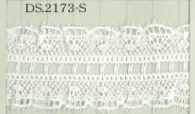 DS2173-S 스트레치 레이스 프릴 레이스 사다리 레이스 32mm