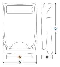 WB-H YKK 버클 WB-H 벨트 버클[버클 / 고리] YKK 서브 사진