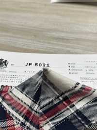JP-5021 8/1 헤비 트일 체크무늬[원단] 쿠와무라 섬유 서브 사진