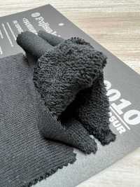 FJ630011 30/10 플리스 그레이 헤더[원단] Fujisaki Textile 서브 사진