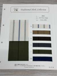 3901 줄무늬 포켓 안감[주머니 안감] Ueyama Textile 서브 사진