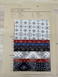 82103 SEVENBERRY® 브로드클로스 반다나 패턴[원단] VANCET 서브 사진