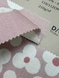 83060 SEVENBERRY® T/C 컬러 데님 프린트 폴카 도트, 플라워, 체크[원단] VANCET 서브 사진