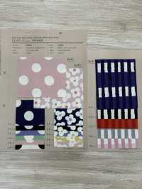 83060 SEVENBERRY® T/C 컬러 데님 프린트 폴카 도트, 플라워, 체크[원단] VANCET 서브 사진