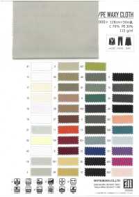 MT17000 C/PE WAXY CLOTH[원단] MATSUBARA 서브 사진