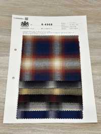 K-4968 코튼 레이온 퍼지 옴브레[원단] 쿠와무라 섬유(KUWAMURA) 서브 사진