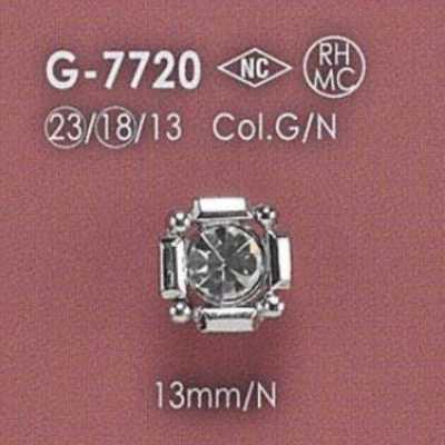 G7720 유리/캐스트제 반원형 고리 기둥 단추