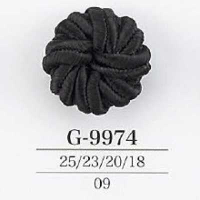G9974 코드/나일론 수지제 터널 발 단추