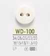 WD100 폴리에스테르 수지제 앞면 2구 단추